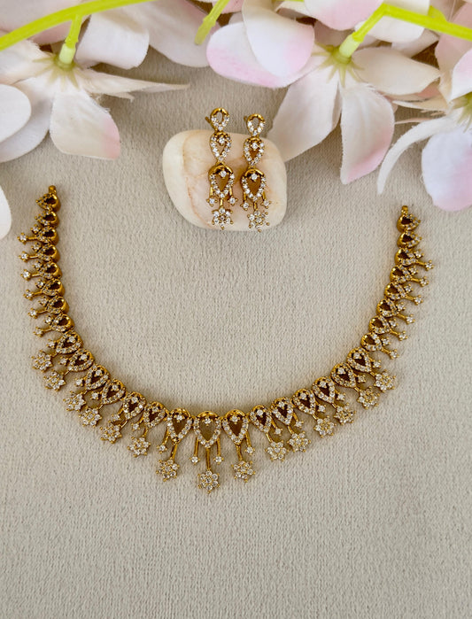 AD Stone Necklace N031