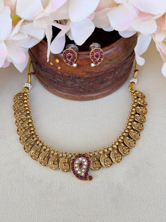 Lakshmi Coin Necklace N120