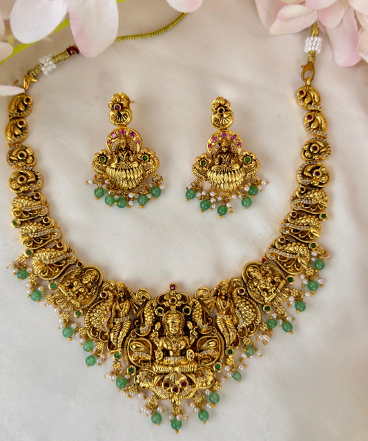 Lakshmi Peacock Necklace N220