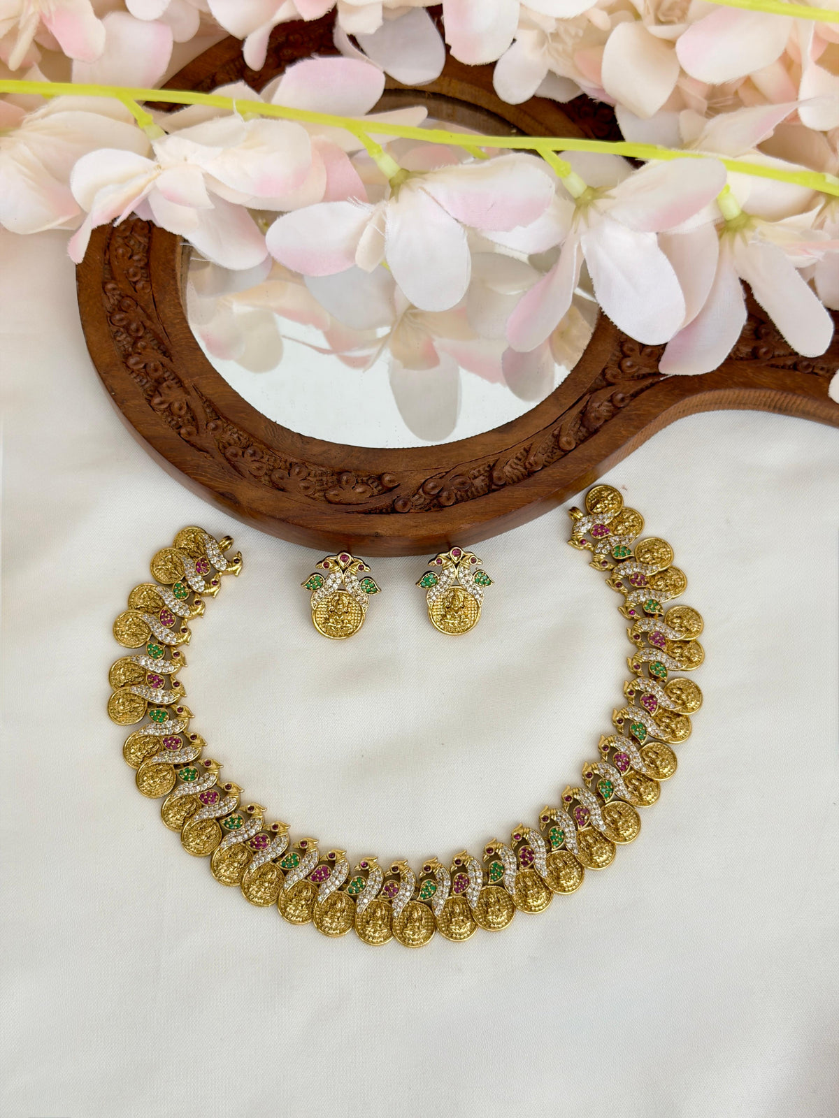 Peacock Coin Necklace N208