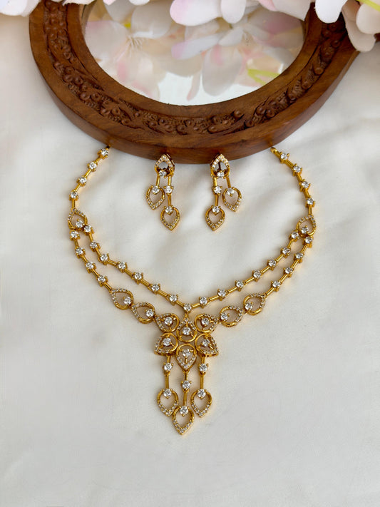 Premium AD Stone Necklace N207